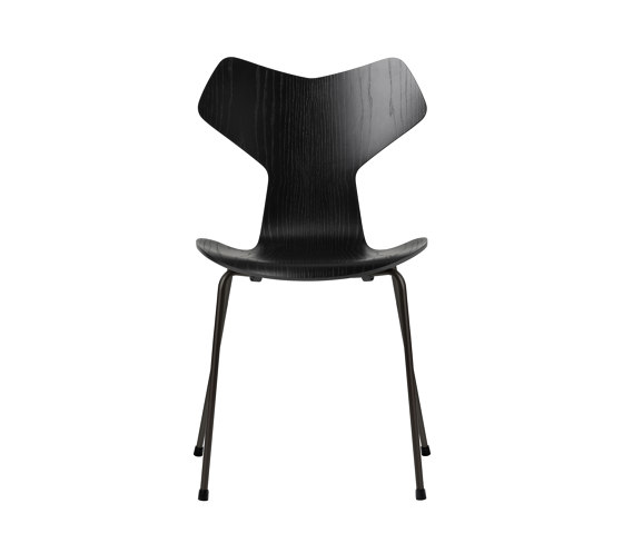 Grand Prix™ | Chair | 3130 | Black coloured ash | Black base | Sedie | Fritz Hansen