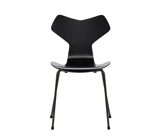 Grand Prix™ | Chair | 3130 | Black lacquered | Black base | Sillas | Fritz Hansen