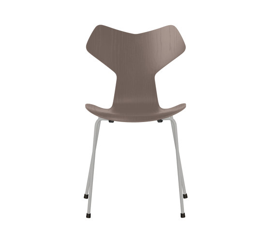 Grand Prix™ | Chair | 3130 | Deep clay coloured ash | Nine grey base | Sillas | Fritz Hansen