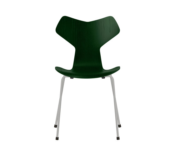 Grand Prix™ | Chair | 3130 | Evergreen  coloured ash | Nine grey base | Sedie | Fritz Hansen
