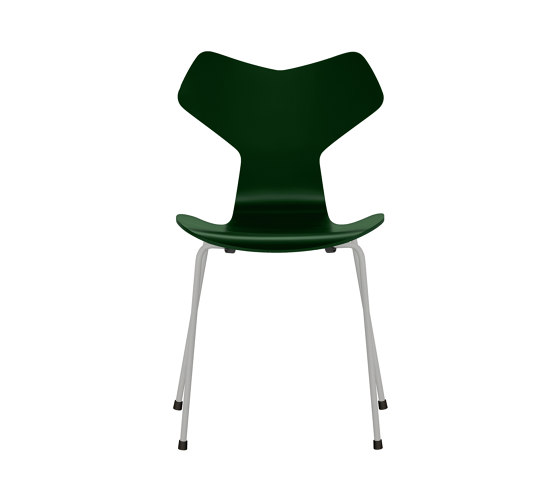 Grand Prix™ | Chair | 3130 | Evergreen  lacquered | Nine grey base | Sillas | Fritz Hansen