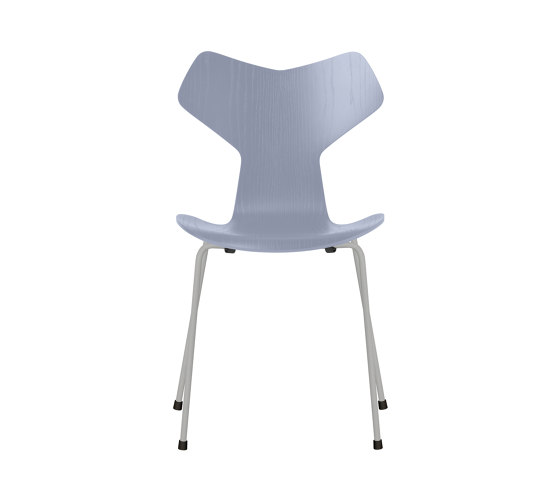 Grand Prix™ | Chair | 3130 | Lavender blue coloured ash | Nine grey base | Chairs | Fritz Hansen