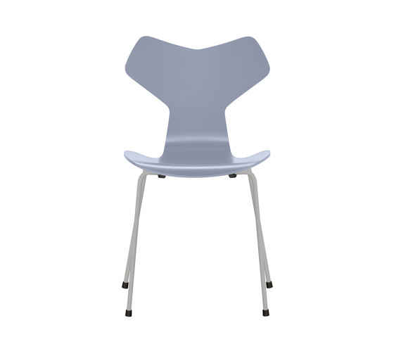 Grand Prix™ | Chair | 3130 | Lavender blue lacquered | Nine grey base | Sedie | Fritz Hansen