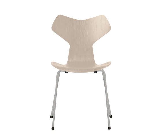 Grand Prix™ | Chair | 3130 | Light beige coloured ash | Nine grey base | Chairs | Fritz Hansen