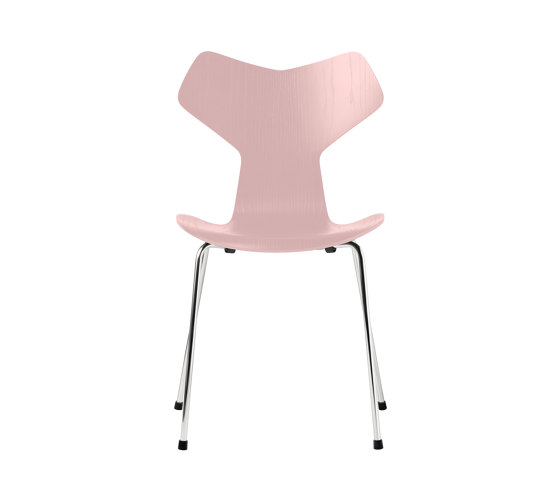 Grand Prix™ | Chair | 3130 | Pale rose coloured ash | Chrome base | Chairs | Fritz Hansen