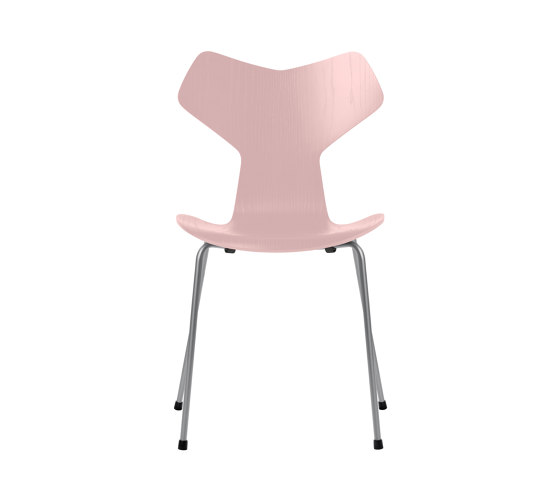 Grand Prix™ | Chair | 3130 | Pale rose coloured ash | Silver grey base | Chaises | Fritz Hansen