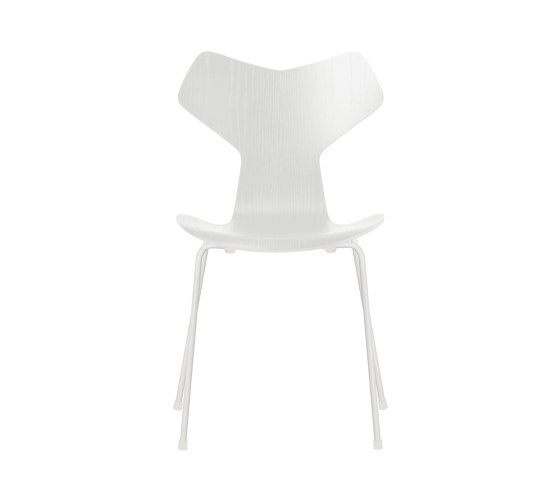 Grand Prix™ | Chair | 3130 | White coloured ash | White base | Chairs | Fritz Hansen
