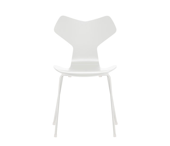 Grand Prix™ | Chair | 3130 | White lacquered | White base | Stühle | Fritz Hansen