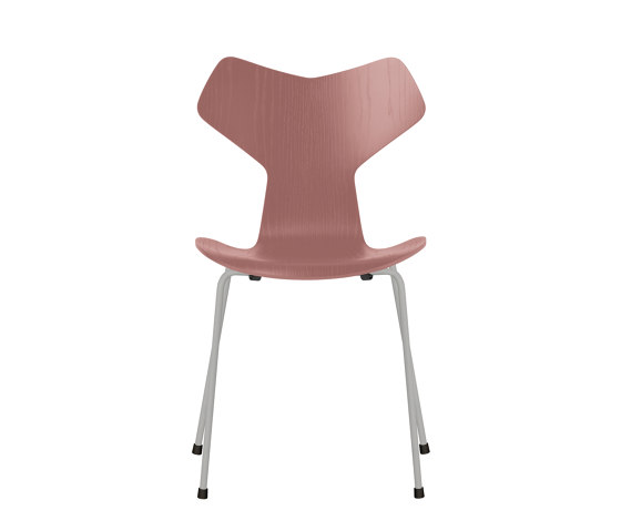 Grand Prix™ | Chair | 3130 | Wild rose coloured ash | Nine grey base | Stühle | Fritz Hansen