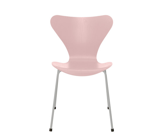 Series 7™ | Chair | 3107 | Pale rose coloured ash | Nine grey base | Sedie | Fritz Hansen