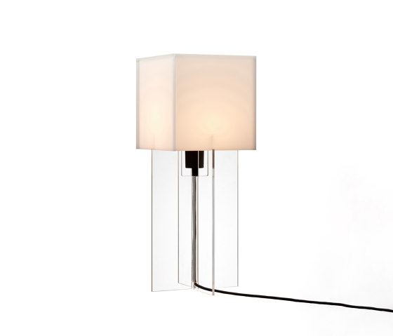 Cross-Plex™ | Table lamp | T500 | Acrylic | Opal | Lámparas de sobremesa | Fritz Hansen