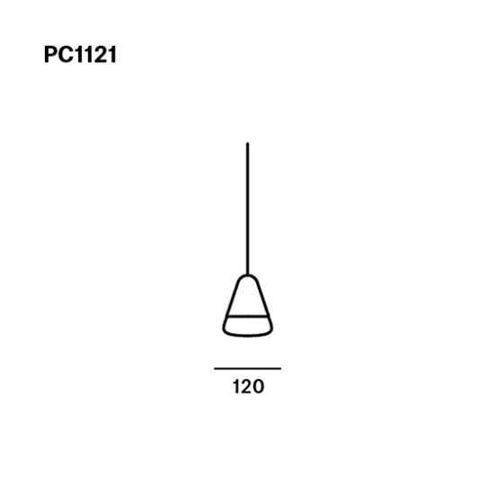 Puro Spotlight Solo PC1121 | Lámparas de suspensión | Brokis