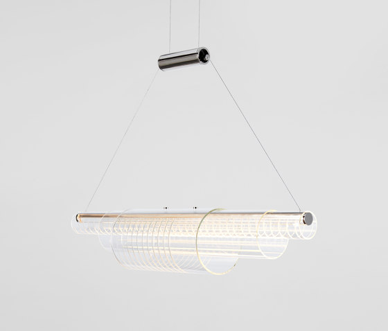 Coax - Pendant 02 (Polished Nickel) | Suspended lights | Roll & Hill