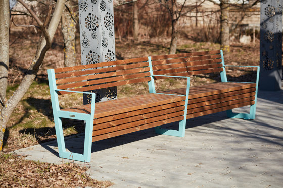 Boston | Bench 2 pc | Benches | Punto Design