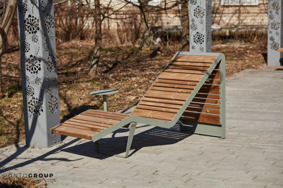 Infinity wood | Lettino | Lettini giardino | Punto Design