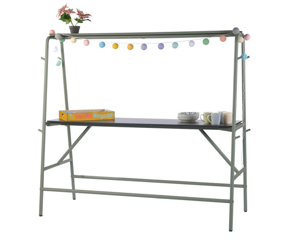 Monobar | Bar table (with a top shelf) | Tables hautes | Punto Design
