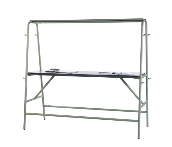 Monobar | Bar table (with a top shelf) | Standing tables | Punto Design