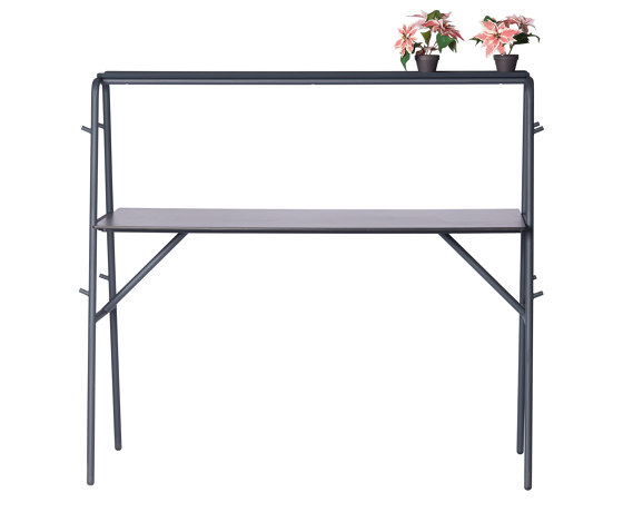 Monobar | Bar table (with a top shelf) | Tables hautes | Punto Design