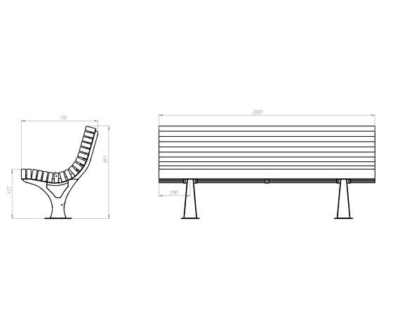 REF | Bench | Sitzbänke | Punto Design