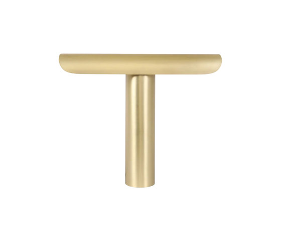 T-lamp | table | brushed brass | Lampade tavolo | Frama