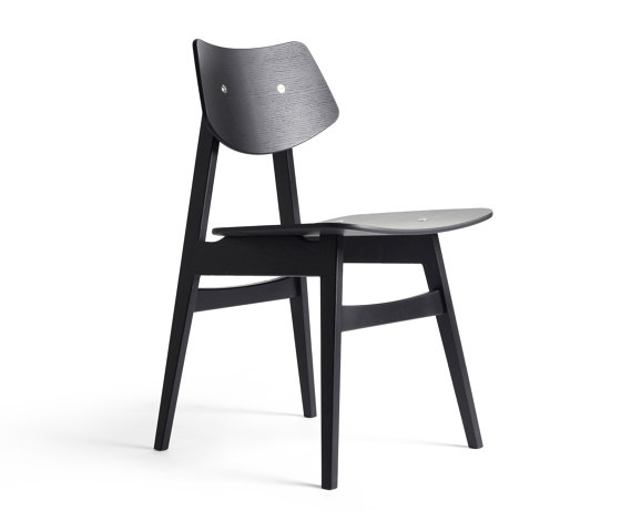 1960 Wood Chair, Black Oak | Chairs | Rex Kralj