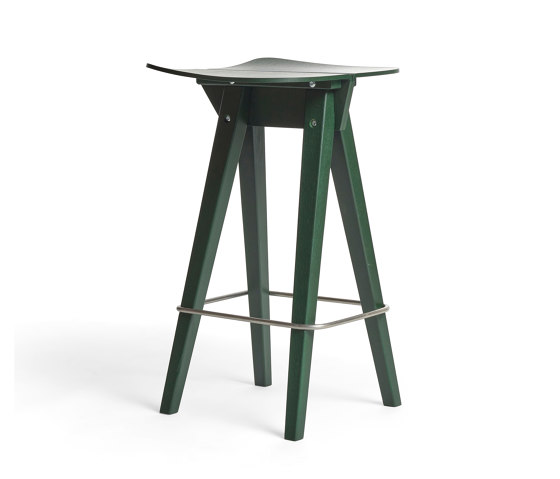Mosquito Barstool Low, Leaf Green Oak | Counter stools | Rex Kralj