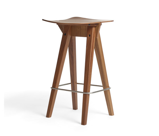 Mosquito Barstool Low, Natural Oak | Counter stools | Rex Kralj