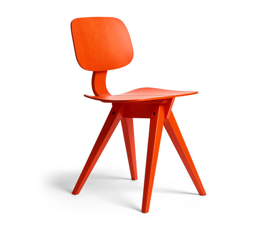 Mosquito Vermillion Red Oak | Chairs | Rex Kralj