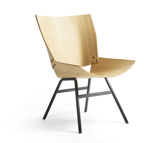 Shell Lounge Chair Natural Oak | Poltrone | Rex Kralj