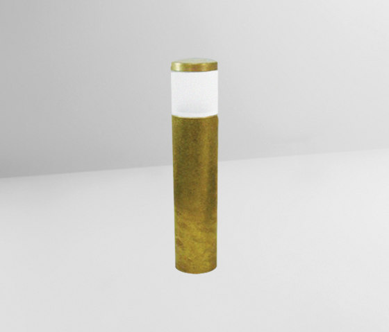 Teres M5 Smooth Small Brass by BRIGHT SPECIAL LIGHTING S.A. | Bollard lights
