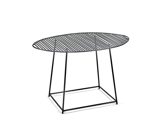 Metal Side Table Black Filippo | Tavolini alti | Serax