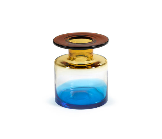 Wind & Fire Vase Blue / Amber | Vases | Serax
