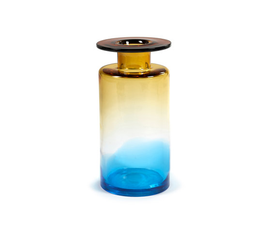 Wind & Fire Vase Blue / Amber | Floreros | Serax