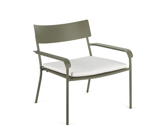 August Coussin Chaise Basse Blanc | Coussins d'assise | Serax