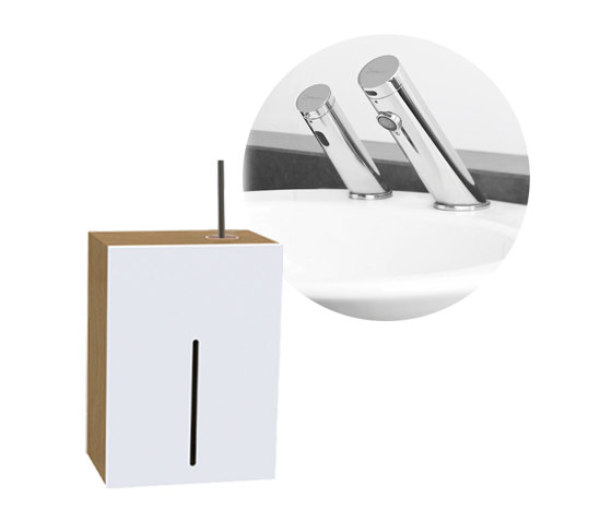 Green Duo Lockable cabinet | Seifenspender / Lotionspender | Stern Engineering