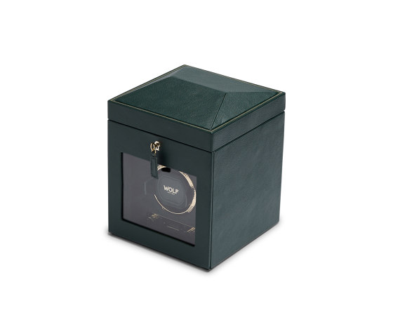 British Racing Single Watch Winder | Green | Storage boxes | WOLF