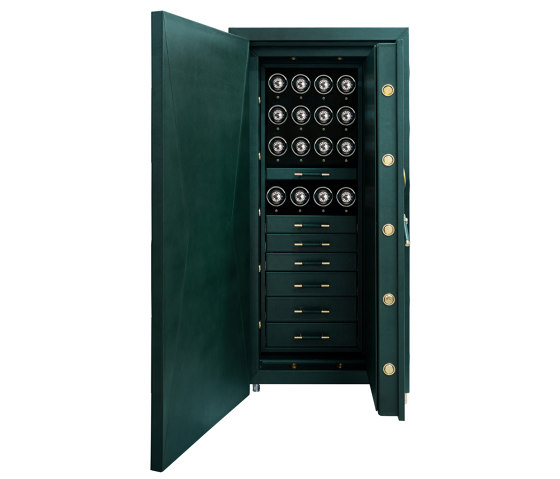 Churchill 16 Piece Winder  | British Racing Green | Coffres-forts  | WOLF