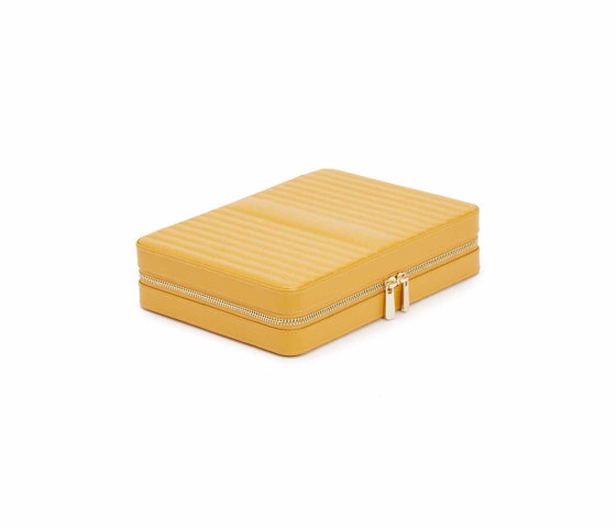 Maria Large Zip Case | Mustard | Storage boxes | WOLF