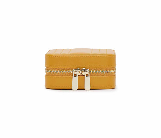 Maria Small Zip Case | Mustard | Storage boxes | WOLF