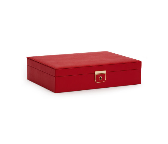Palermo Medium Jewelry Box | Red | Boîtes de rangement | WOLF