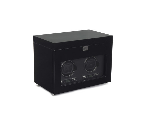 Savoy Double Winder with Storage | Black | Storage boxes | WOLF