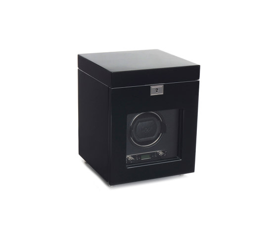 Savoy Single Winder with Storage | Black | Storage boxes | WOLF