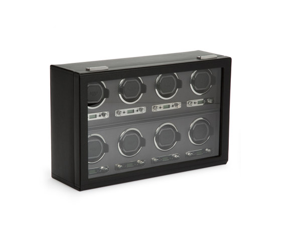 Viceroy 8 Piece Winder | Black by WOLF | Storage boxes