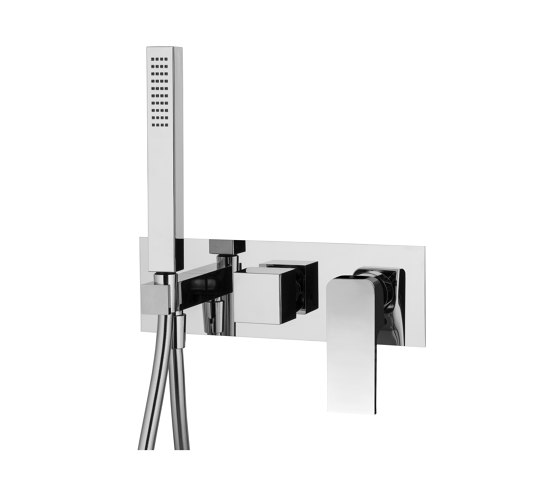 Fit F3399X2 | Single lever bath and shower mixer for
concealed installation 2 outlet with shower
set | Shower controls | Fima Carlo Frattini