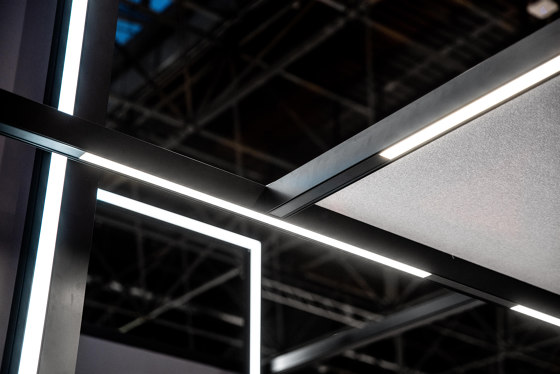 Acoustic Frames | Sound absorbing ceiling systems | MODULAP