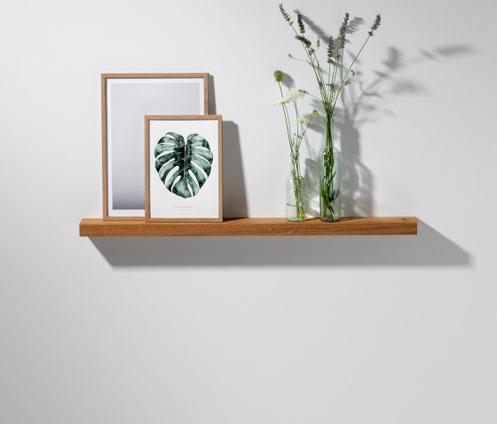 Oak 02 Picture Ledge | Picture hanging systems | weld & co