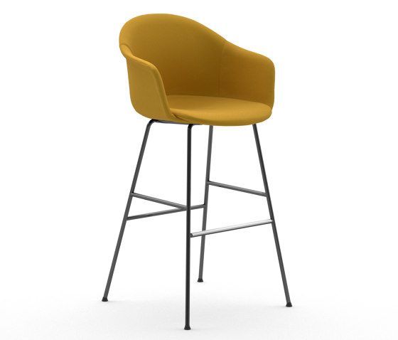 Màni Armshell Fabric ST 4L | Bar stools | Arrmet srl