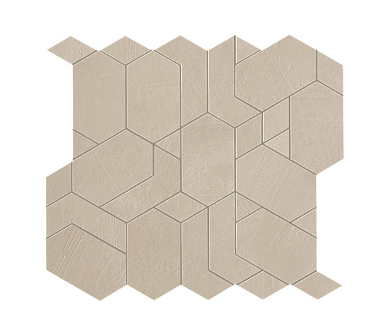 Boost Pro Cream Mosaico Shapes 31x33,5 | Ceramic mosaics | Atlas Concorde