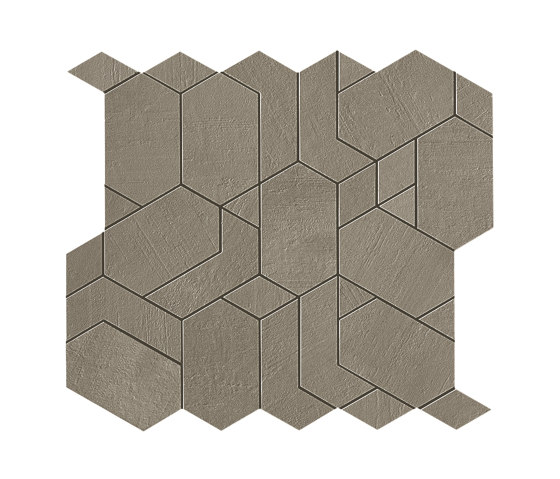 Boost Pro Taupe Mosaico Shapes 31x33,5 | Mosaicos de cerámica | Atlas Concorde