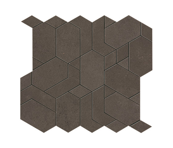 Boost Pro Tobacco Mosaico Shapes 31x33,5 | Ceramic mosaics | Atlas Concorde